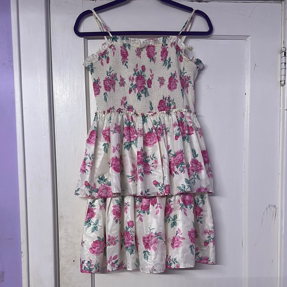 Love Shack Fancy X Target - Floral Pink and White Dress